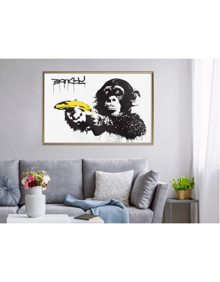 Плакат - Banksy: Banana Gun I