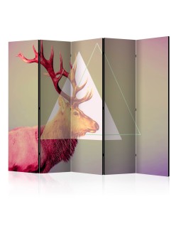 Параван - deer (graphic pattern) II [Room Dividers]