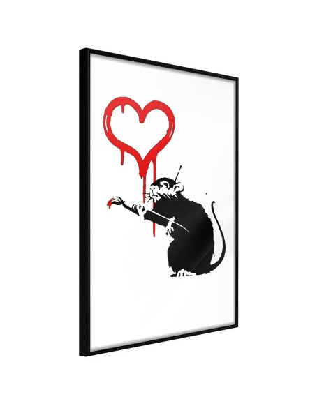 Плакат - Banksy: Love Rat