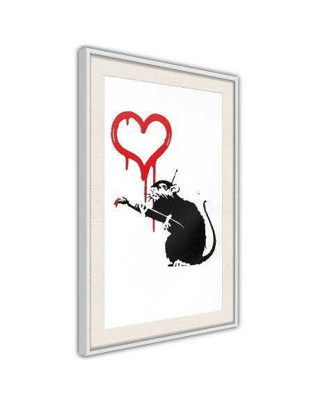 Плакат - Banksy: Love Rat