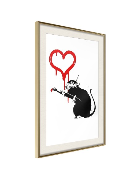 Плакат - Banksy: Love Rat