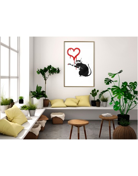 Плакат - Banksy: Love Rat