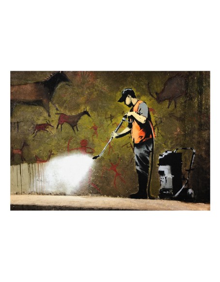 Фототапет - Banksy - Cave Painting