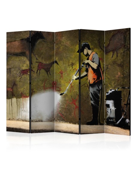 Параван - Banksy - Cave Painting II [Room Dividers]