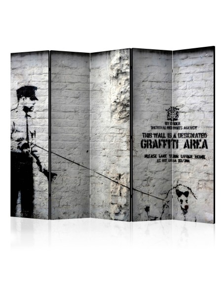 Параван - Banksy - Graffiti Area II [Room Dividers]