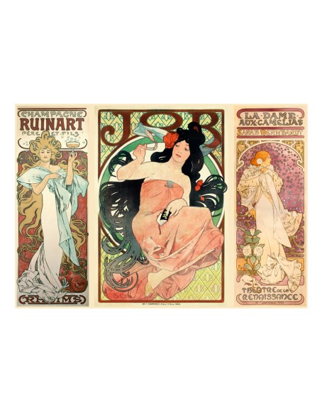 Фототапет - Alphonse Mucha. Women's