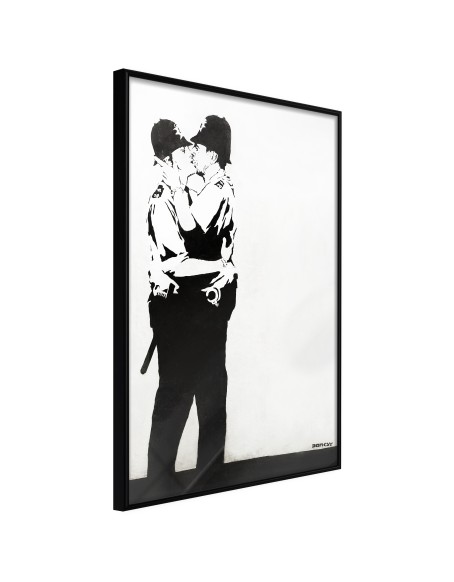 Плакат - Banksy: Kissing Coppers II