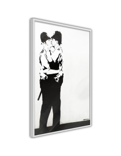 Плакат - Banksy: Kissing Coppers II