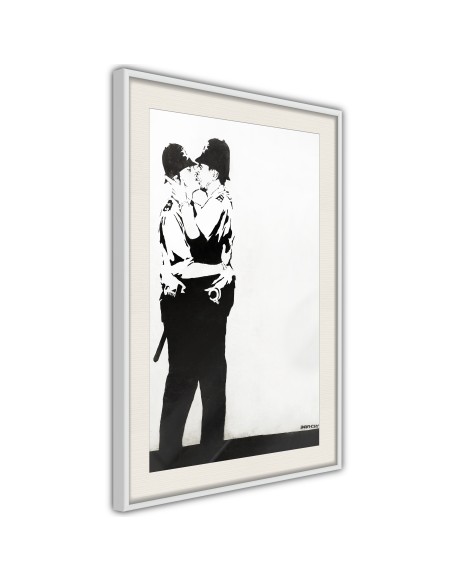 Плакат - Banksy: Kissing Coppers II