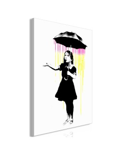 Картина - Girl with Umbrella (1 Part) Vertical