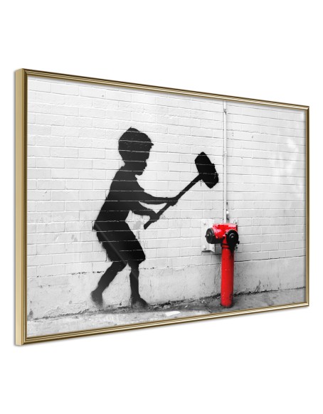 Плакат - Banksy: Hammer Boy