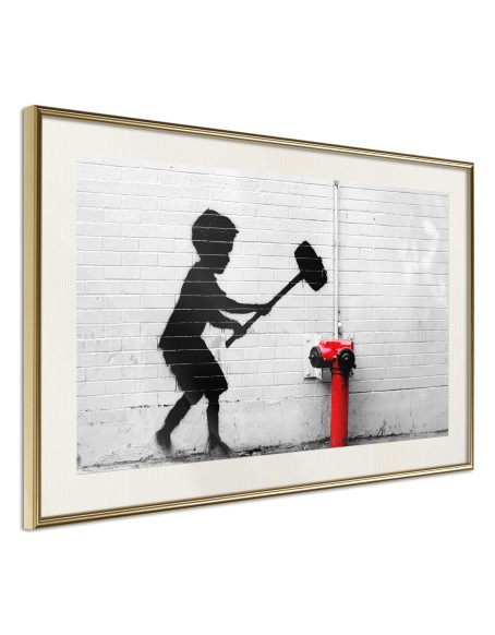 Плакат - Banksy: Hammer Boy