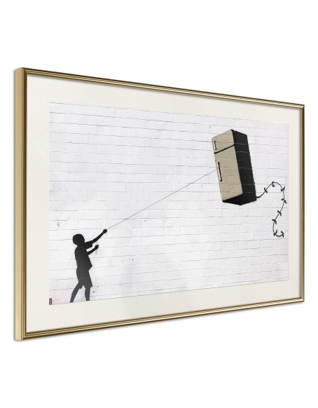 Плакат - Banksy: Fridge Kite