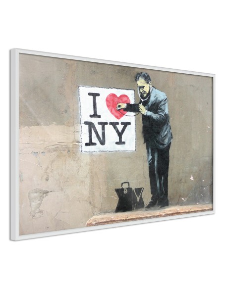 Плакат - Banksy: I Heart NY