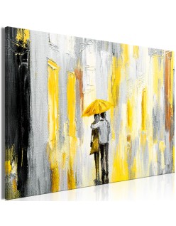 Картина - Umbrella in Love (1 Part) Wide Yellow