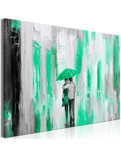 Картина - Umbrella in Love (1 Part) Wide Green