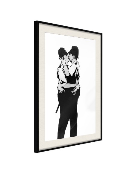 Плакат - Banksy: Kissing Coppers I