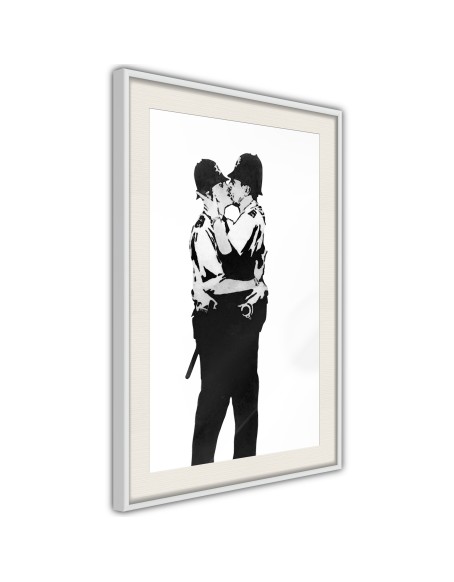 Плакат - Banksy: Kissing Coppers I