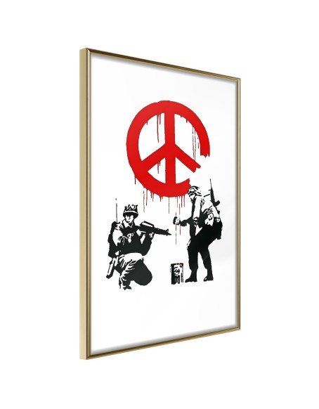 Плакат - Banksy: CND Soldiers I