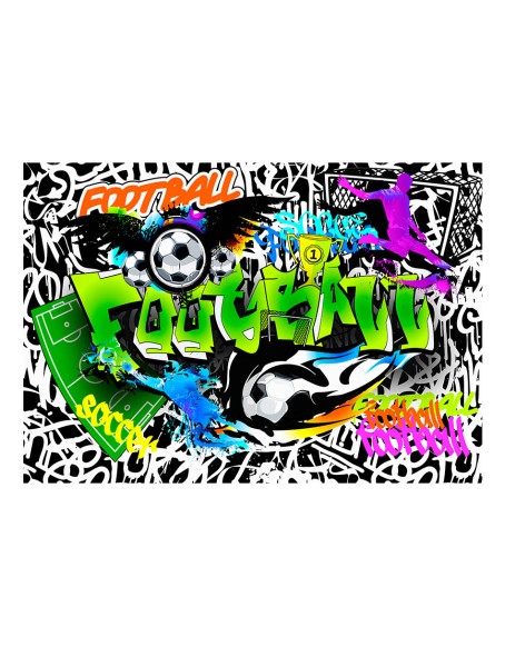 Фототапет - Football Graffiti