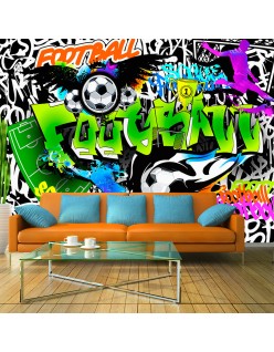 Фототапет - Football Graffiti