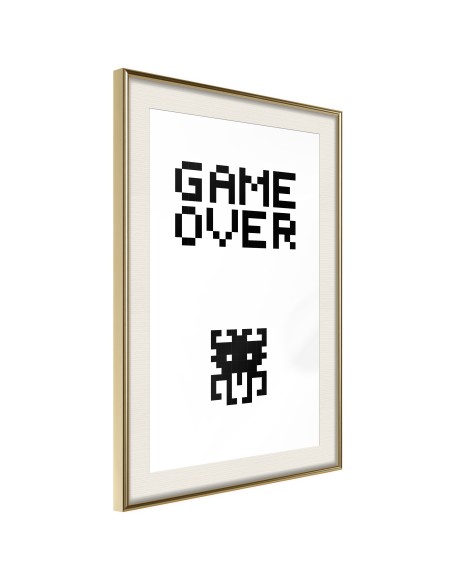 Плакат - Game Over