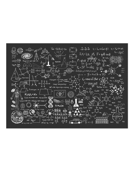 Фототапет - Science on Chalkboard