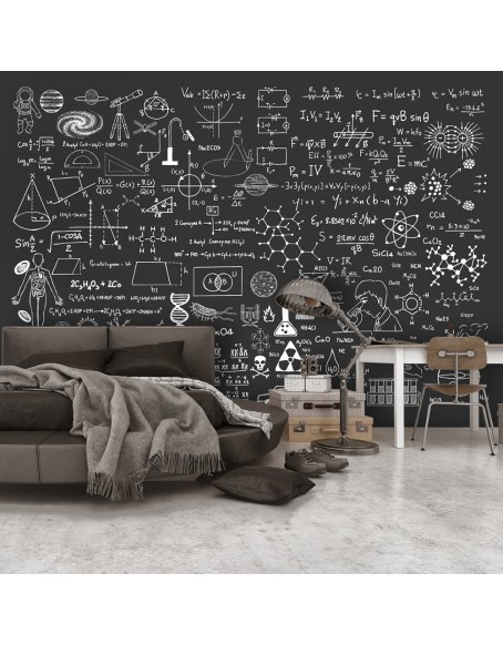 Фототапет - Science on Chalkboard