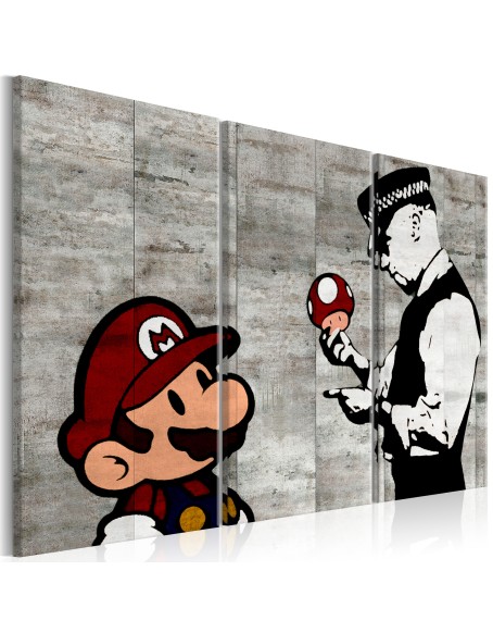 Картина - Banksy: Mario Bros