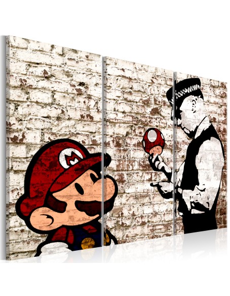 Картина - Mario Bros: Torn Wall