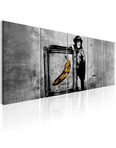 Картина - Banksy: Monkey with Frame