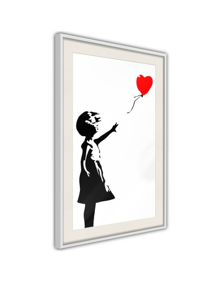 Плакат - Banksy: Girl with Balloon I