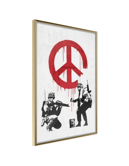 Плакат - Banksy: CND Soldiers II