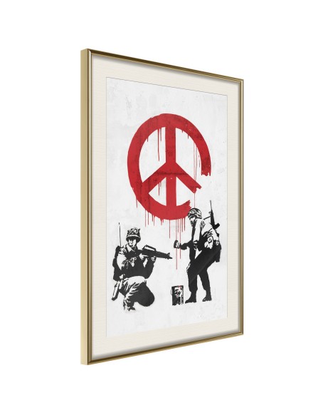 Плакат - Banksy: CND Soldiers II