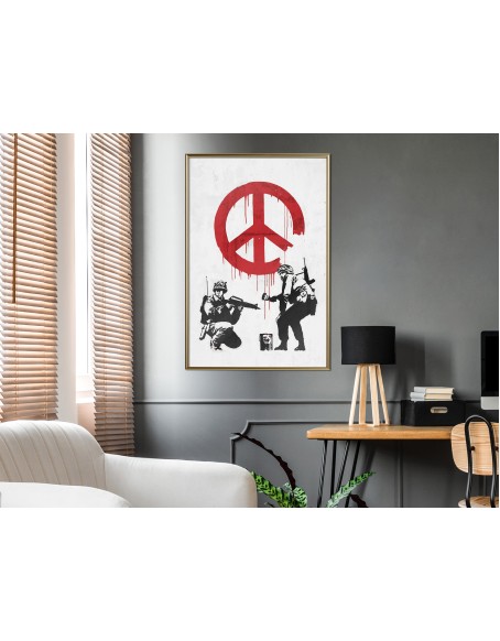 Плакат - Banksy: CND Soldiers II