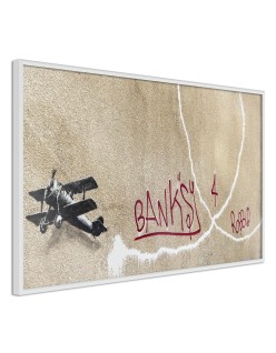 Плакат - Banksy: Love Plane