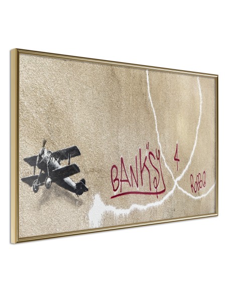 Плакат - Banksy: Love Plane