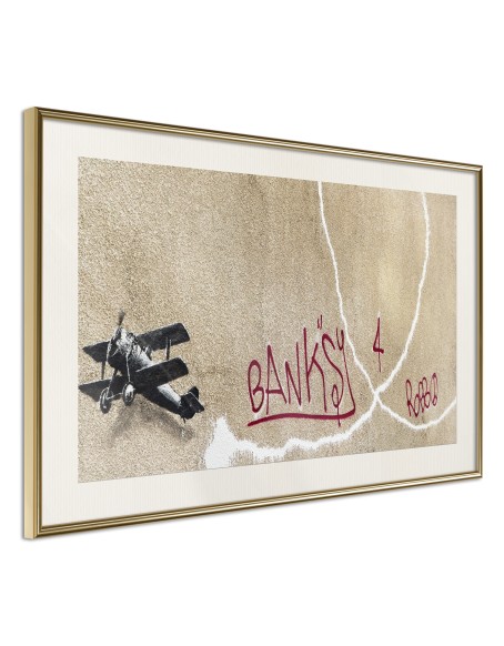 Плакат - Banksy: Love Plane