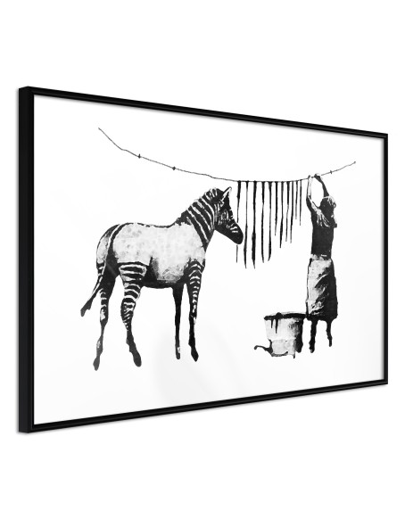 Плакат - Banksy: Washing Zebra Stripes