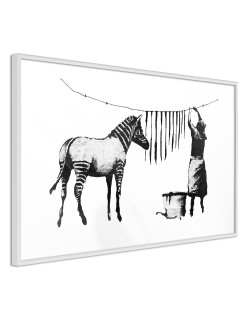 Плакат - Banksy: Washing Zebra Stripes