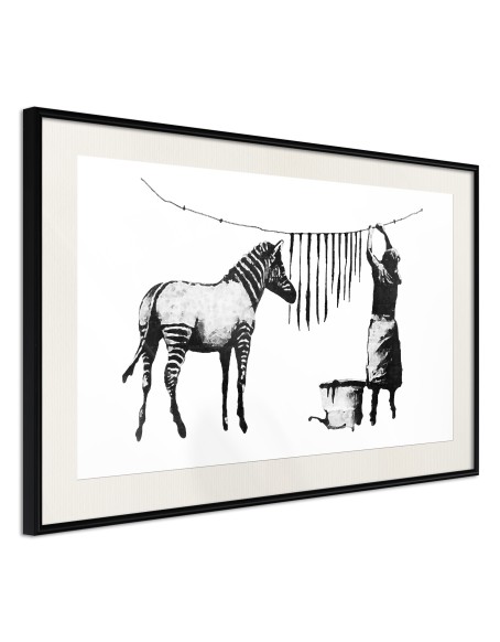 Плакат - Banksy: Washing Zebra Stripes