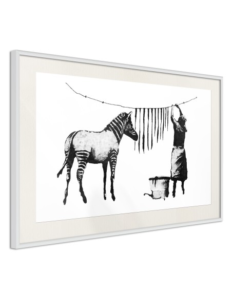 Плакат - Banksy: Washing Zebra Stripes