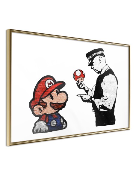 Плакат - Banksy: Mario and Copper