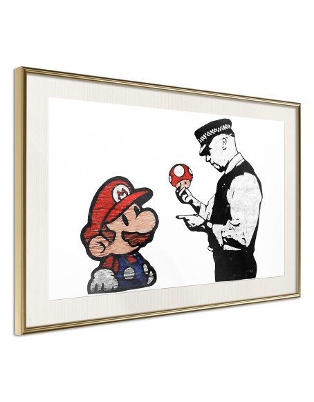 Плакат - Banksy: Mario and Copper