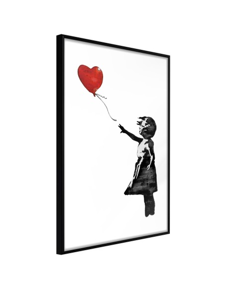 Плакат - Banksy: Girl with Balloon II