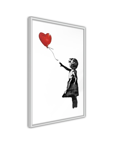 Плакат - Banksy: Girl with Balloon II