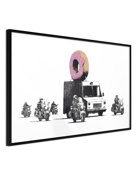 Плакат - Banksy: Donuts (Strawberry)