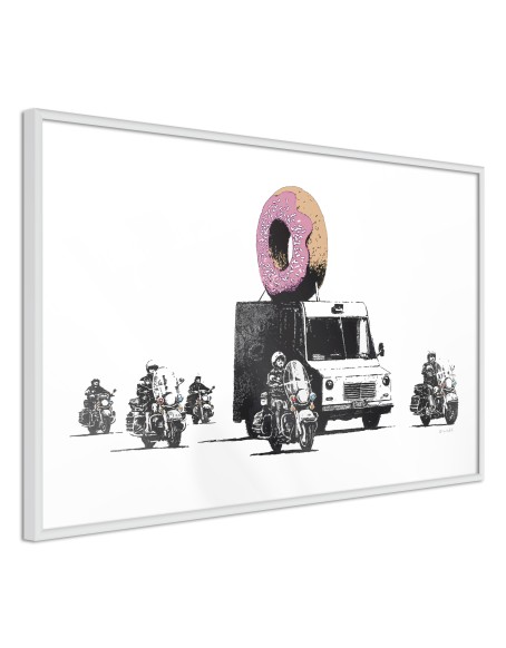 Плакат - Banksy: Donuts (Strawberry)