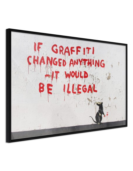 Плакат - Banksy: If Graffiti Changed Anything