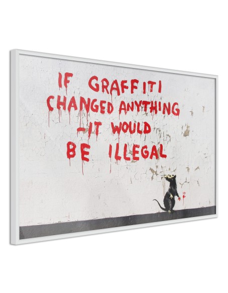 Плакат - Banksy: If Graffiti Changed Anything